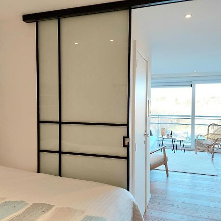 Studio 3 Bredene Met Strandcabine Esterno foto